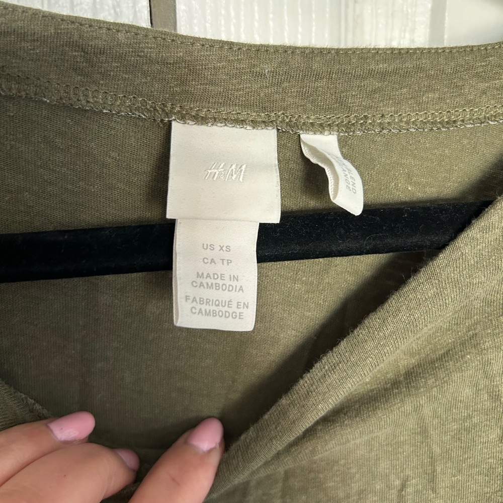 Women’s Dress - Army Green - XS - Picture 3 of 3